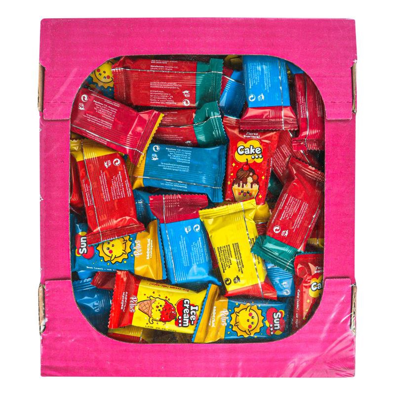 Цукерки вафельні POLUS зі смаком вагові 2,5кг